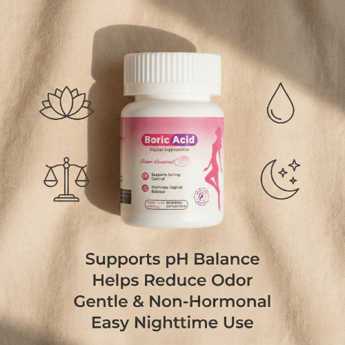 Boric Acid Vaginal Suppository
